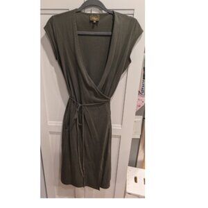 Calvin Klein Khakis CKJeans Tie Waist long cotton cardigan M